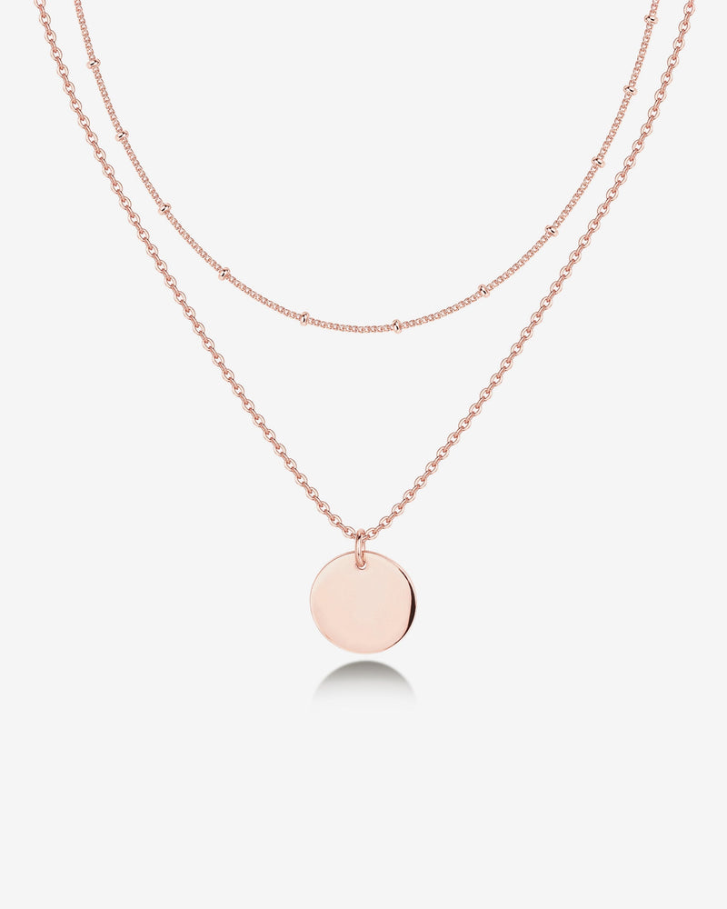 PAVOI - Layered Coin Pendant