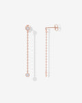 Simulated Diamond Drop Earrings