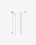 Simulated Diamond Drop Earrings