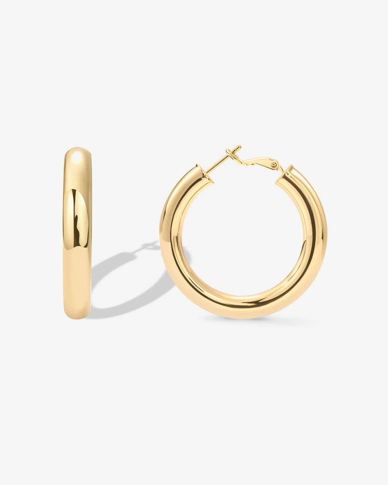 PAVOI - Clasp Back Chunky Hoops