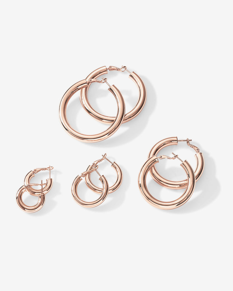 PAVOI - Clasp Back Chunky Hoops