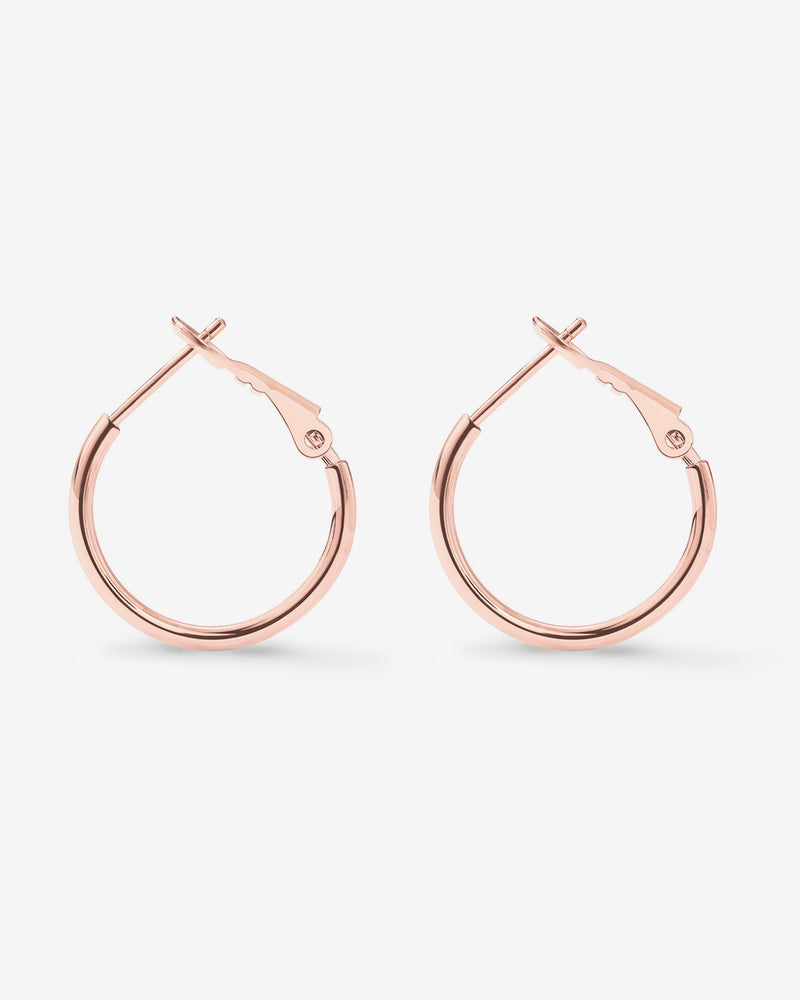 PAVOI - Clasp Back Thin Hoops