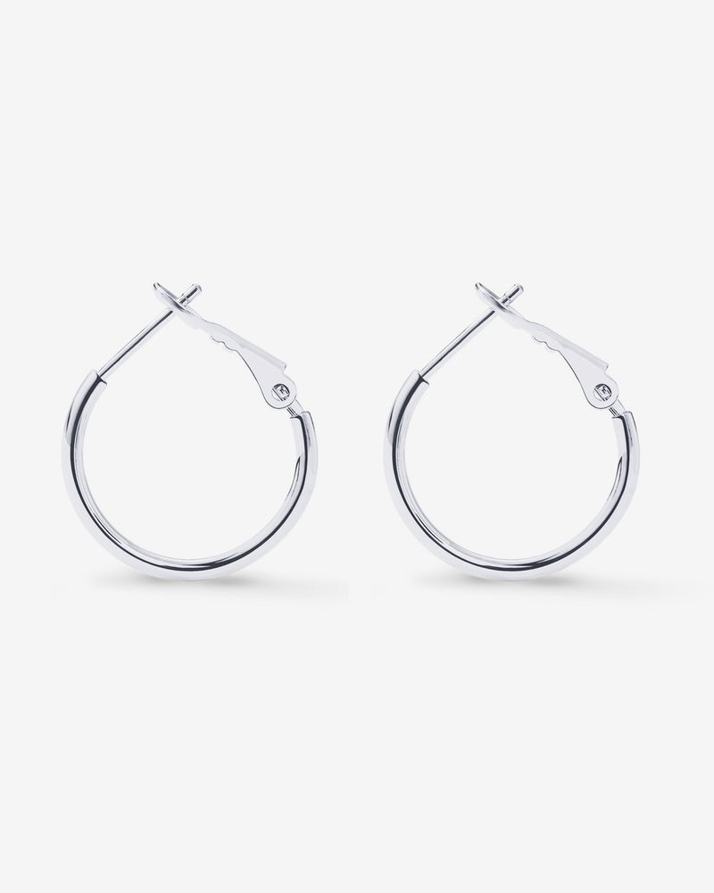 PAVOI - Clasp Back Thin Hoops