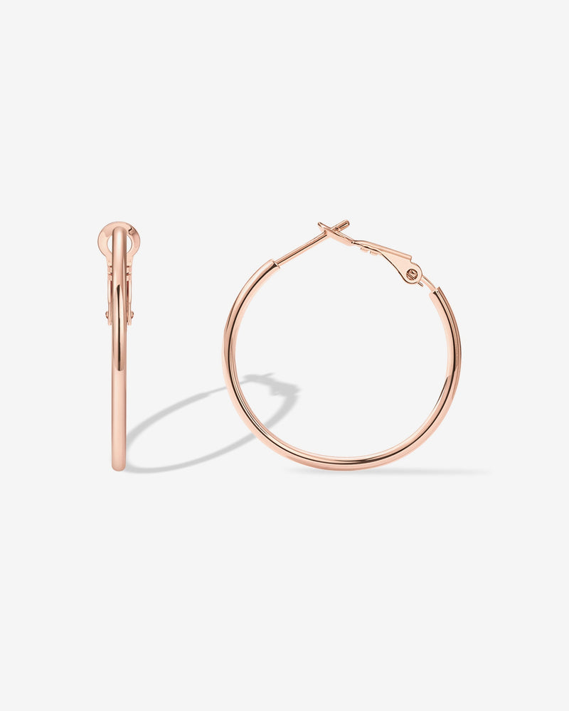 PAVOI - Clasp Back Thin Hoops