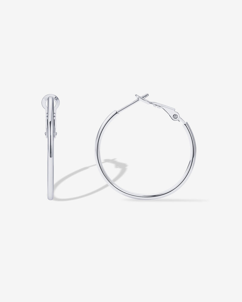 PAVOI - Clasp Back Thin Hoops