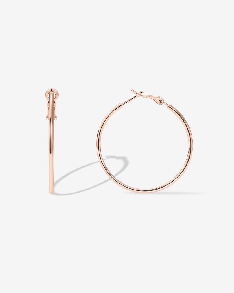 PAVOI - Clasp Back Thin Hoops