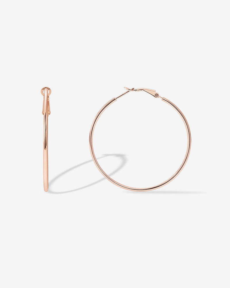 PAVOI - Clasp Back Thin Hoops