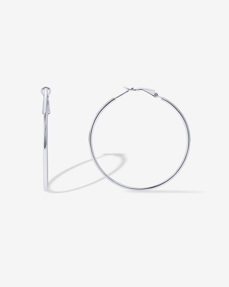 PAVOI - Clasp Back Thin Hoops