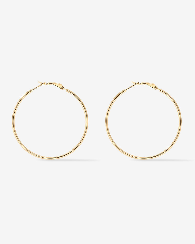 PAVOI - Clasp Back Thin Hoops