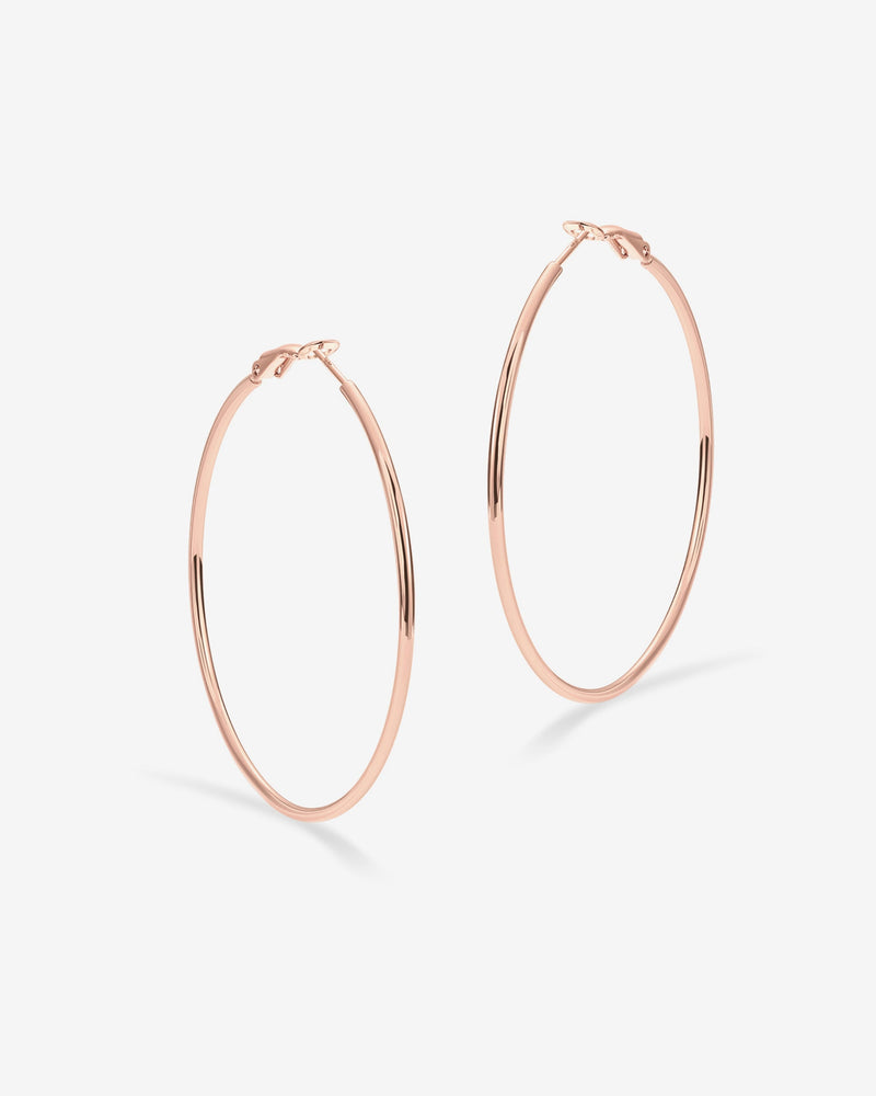 PAVOI - Clasp Back Thin Hoops