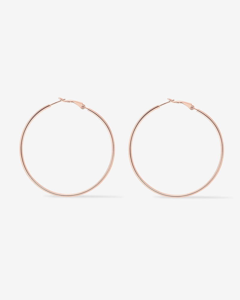 PAVOI - Clasp Back Thin Hoops