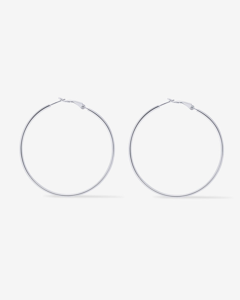 PAVOI - Clasp Back Thin Hoops