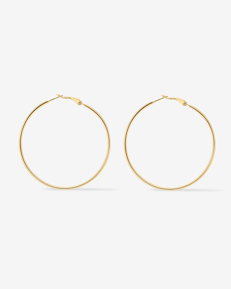 PAVOI - Clasp Back Thin Hoops