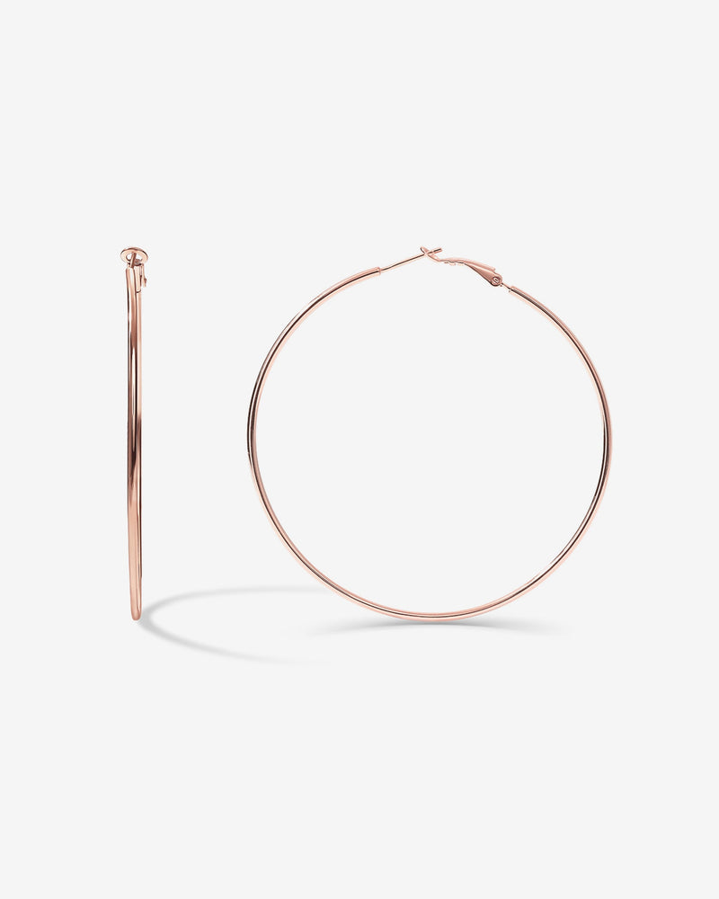 PAVOI - Clasp Back Thin Hoops