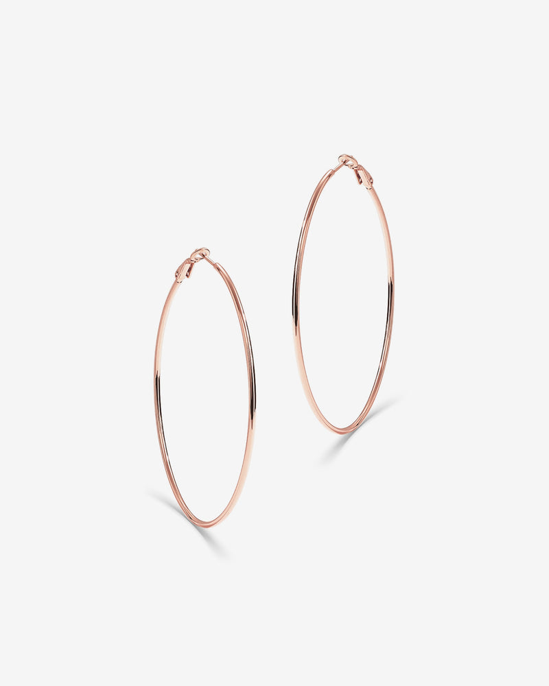 PAVOI - Clasp Back Thin Hoops