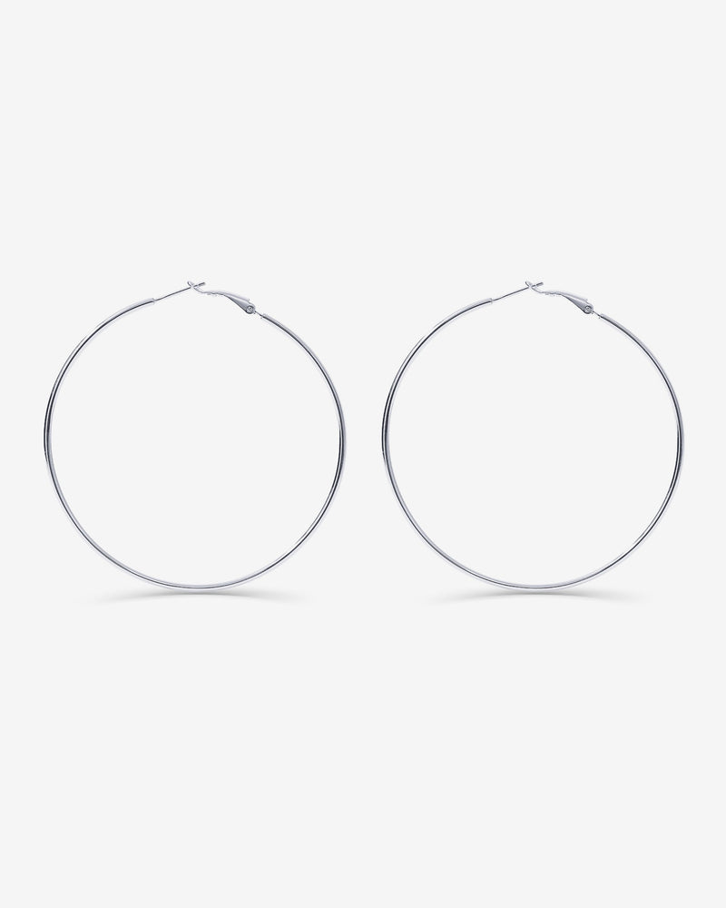 PAVOI - Clasp Back Thin Hoops