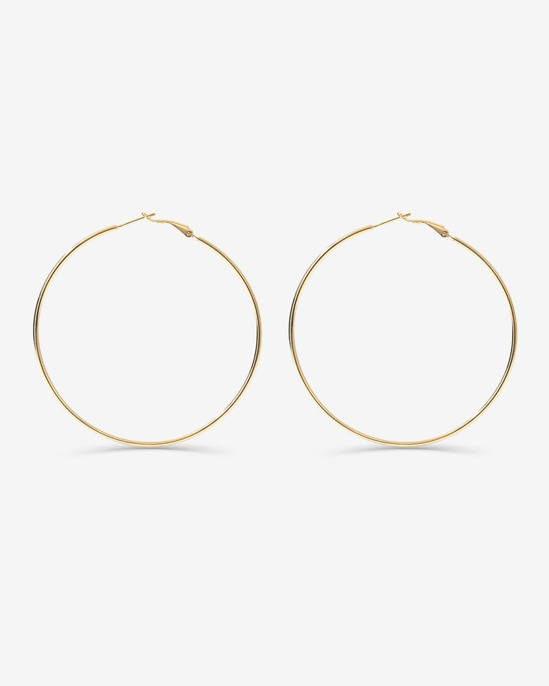 PAVOI - Clasp Back Thin Hoops