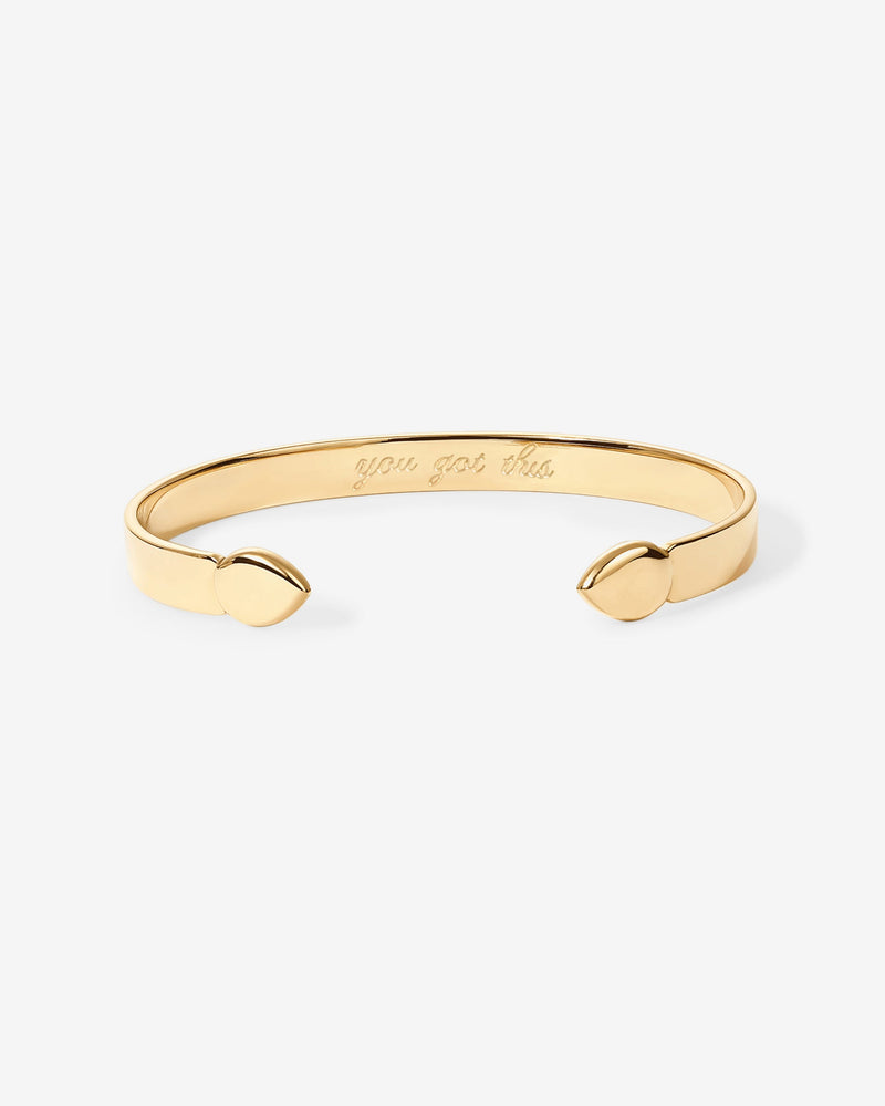 PAVOI - Mantra Cuff Bangle