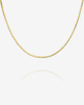 Stackable Mini Square Box Chain Necklace