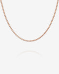 Stackable Medium Thick Square Box Chain Necklace