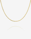 Stackable Thick Square Box Chain Necklace