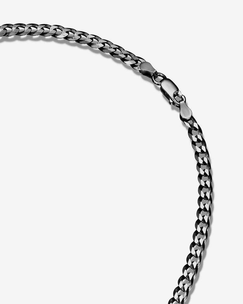 Thick Super Flat Curb Link Chain Necklace