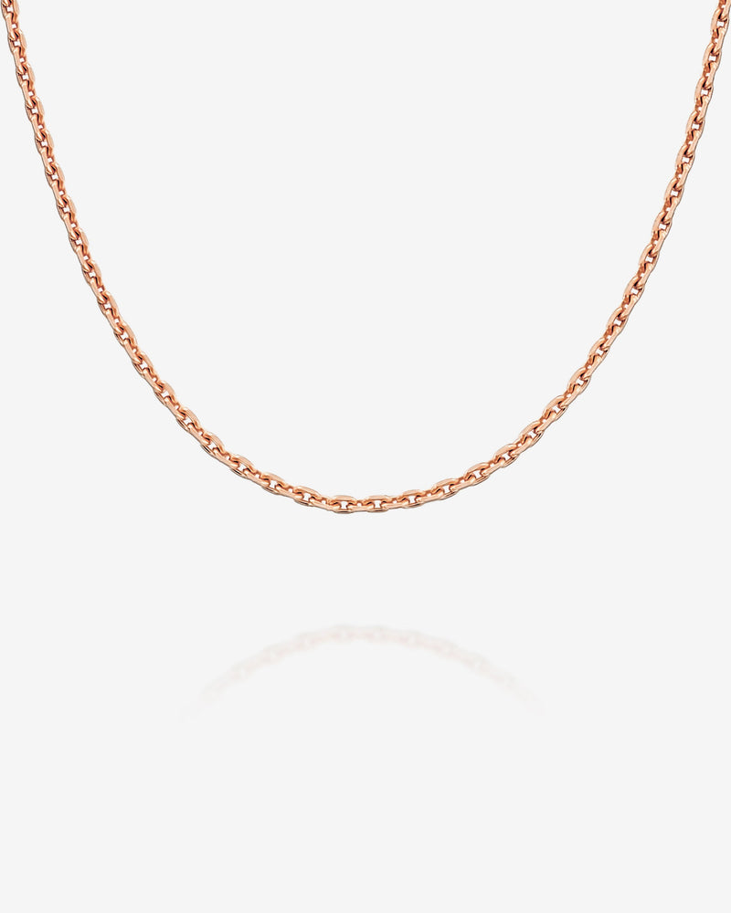 Thin Cable Chain Necklace