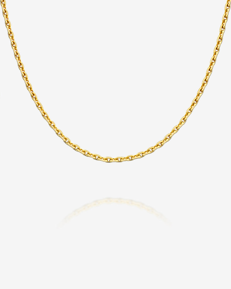 Thin Cable Chain Necklace