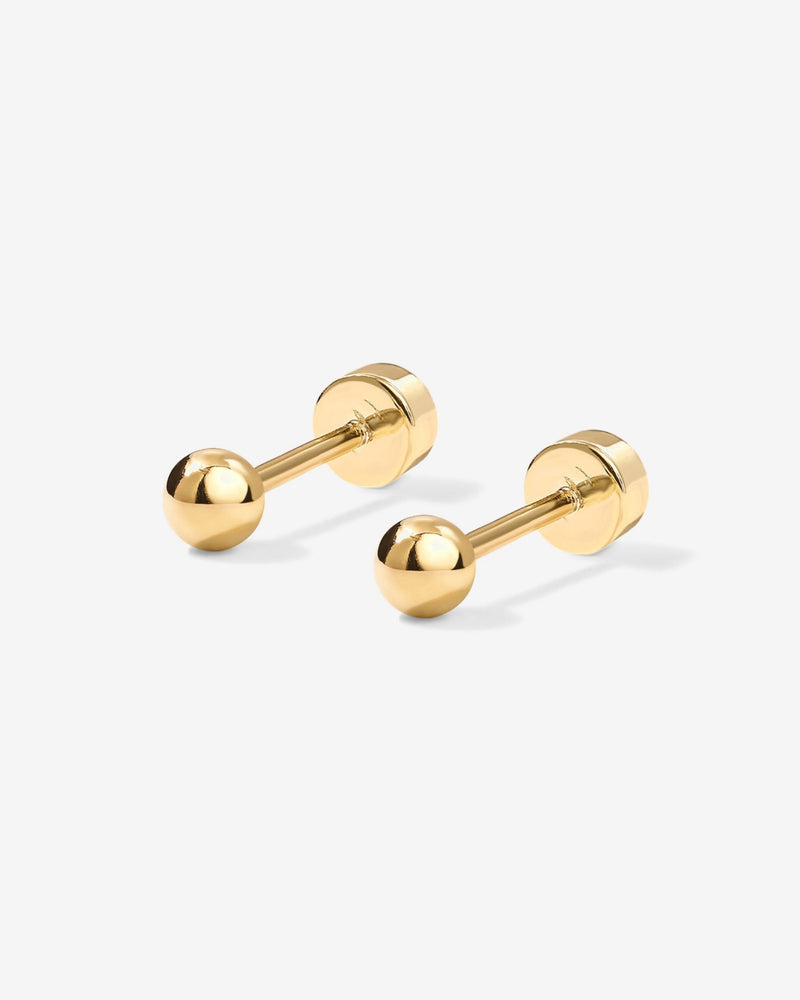 PAVOI - Medium Sphere Screw Back Studs