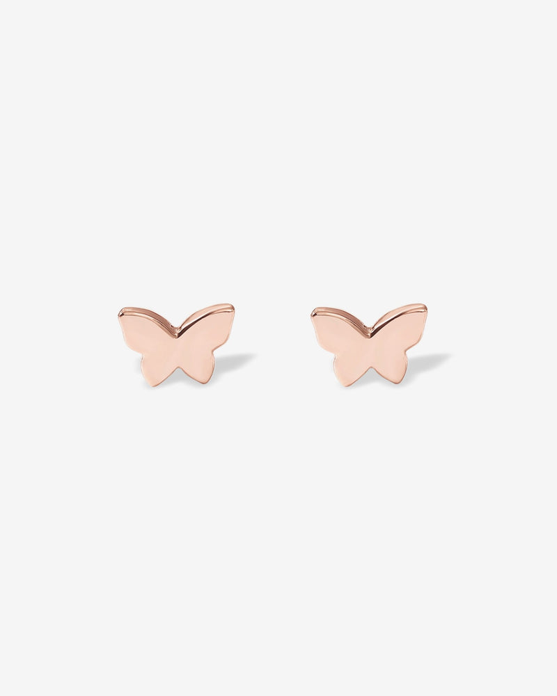 Tiny Butterfly Screw Back Studs