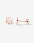 Smiley Face Screw Back Stud