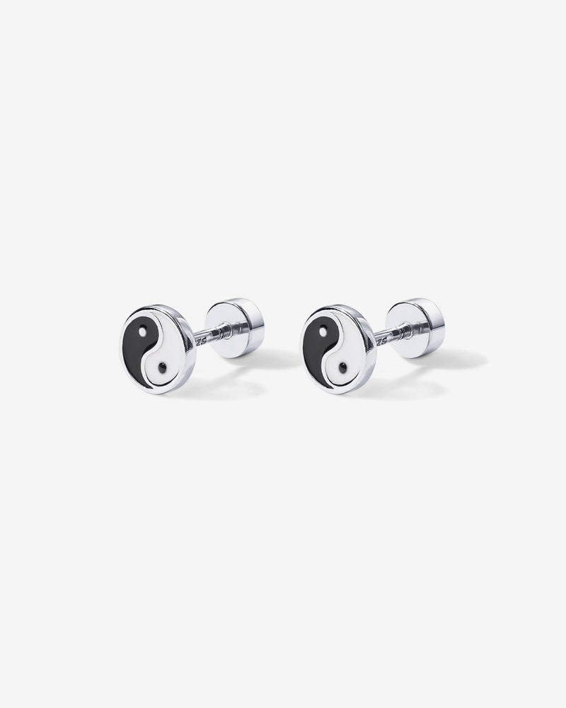 Yin Yang Screw Back Studs