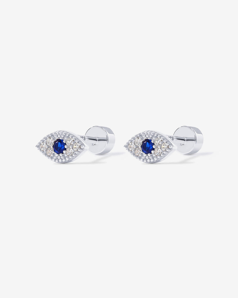 PAVOI - Evil Eye Screw Back Stud