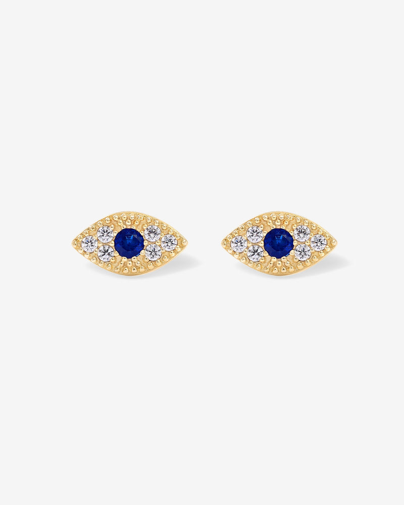 PAVOI - Evil Eye Screw Back Stud