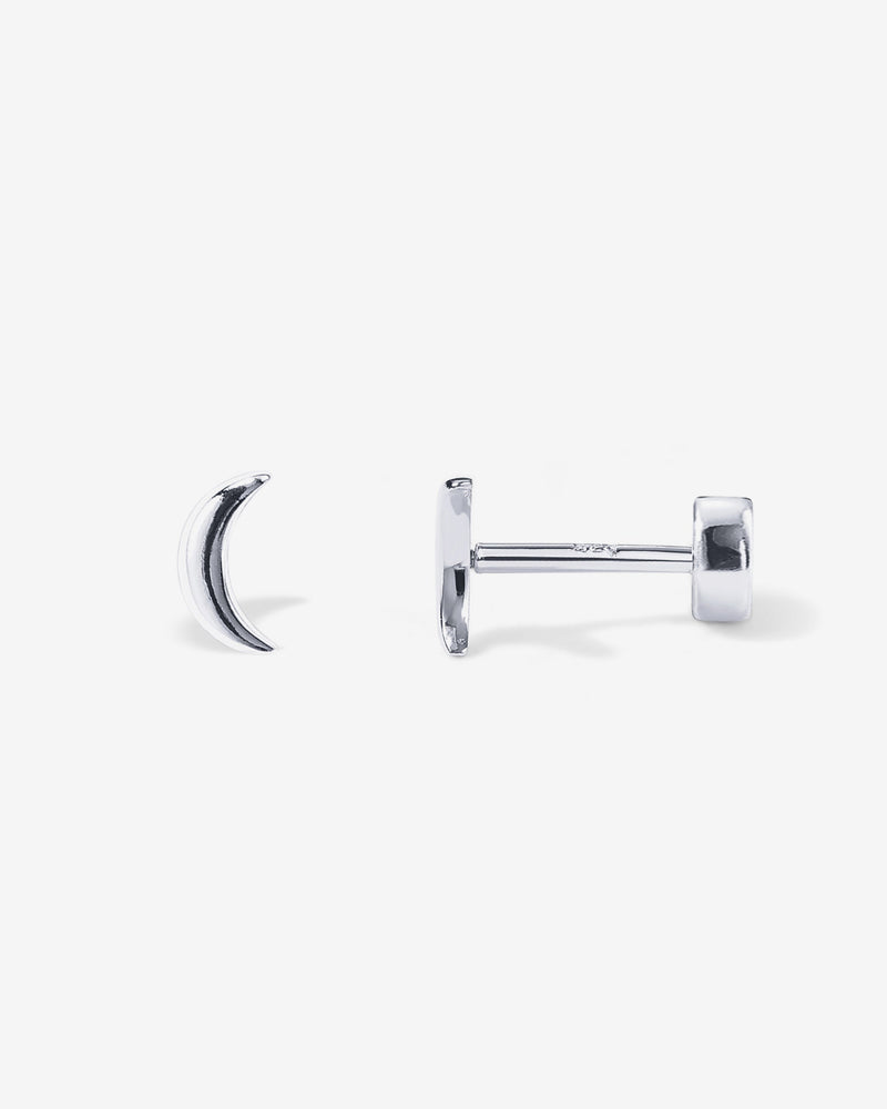 Tiny Moon Screw Back Studs