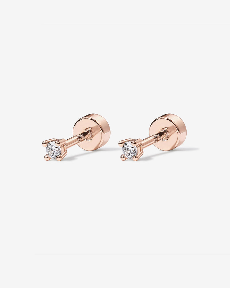 PAVOI - Cubic Zirconia Stud Screwbacks