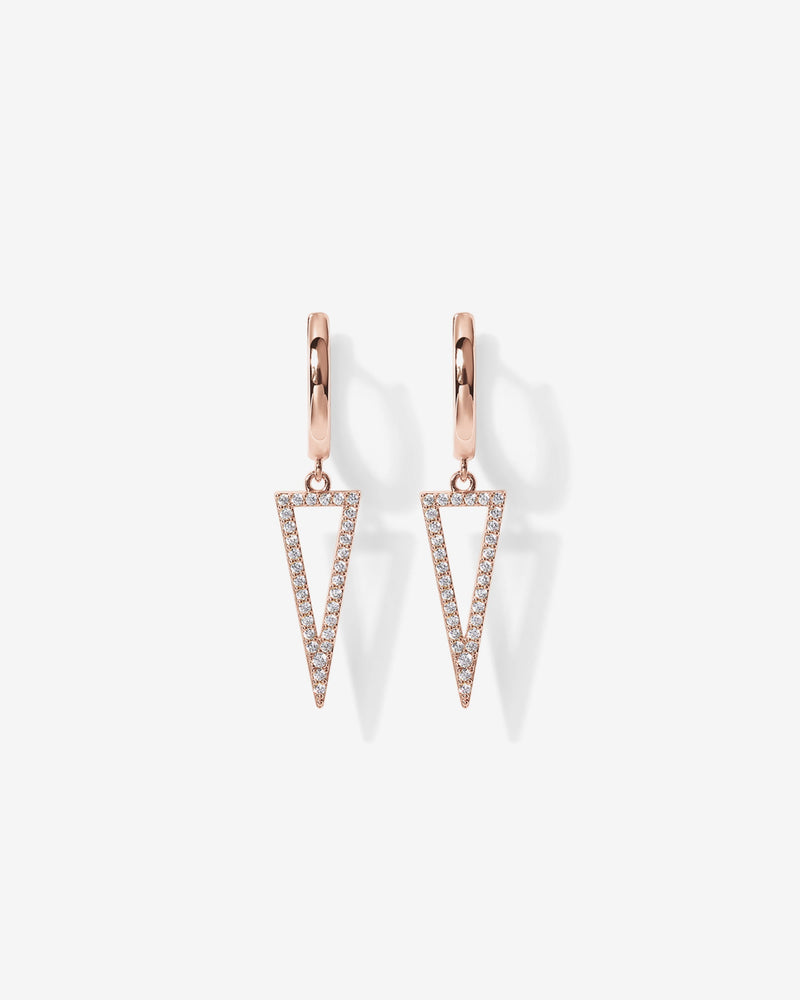 PAVOI - Dangle Huggie Earrings