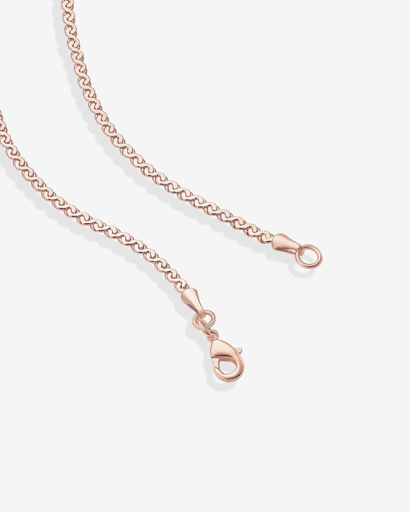 Serpentine Chain Necklace