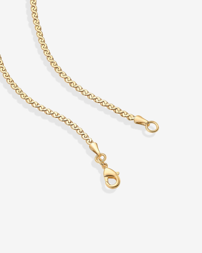 Serpentine Chain Necklace