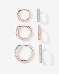 Small Hoop Earrings Bundle