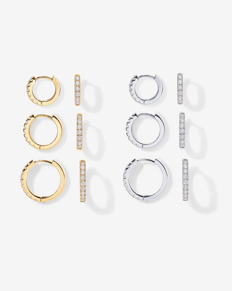 Small Hoop Earrings Bundle