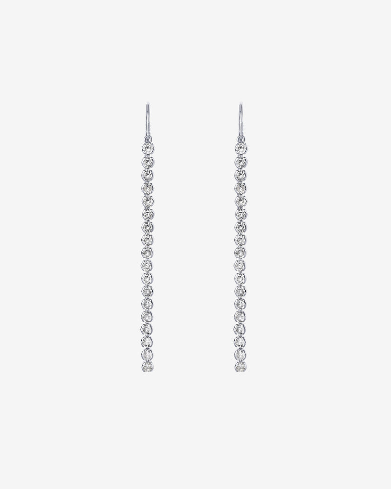 PAVOI - Cubic Zirconia Threader Earrings