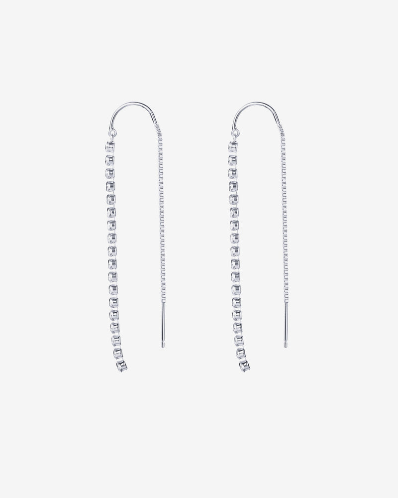 PAVOI - Cubic Zirconia Threader Earrings