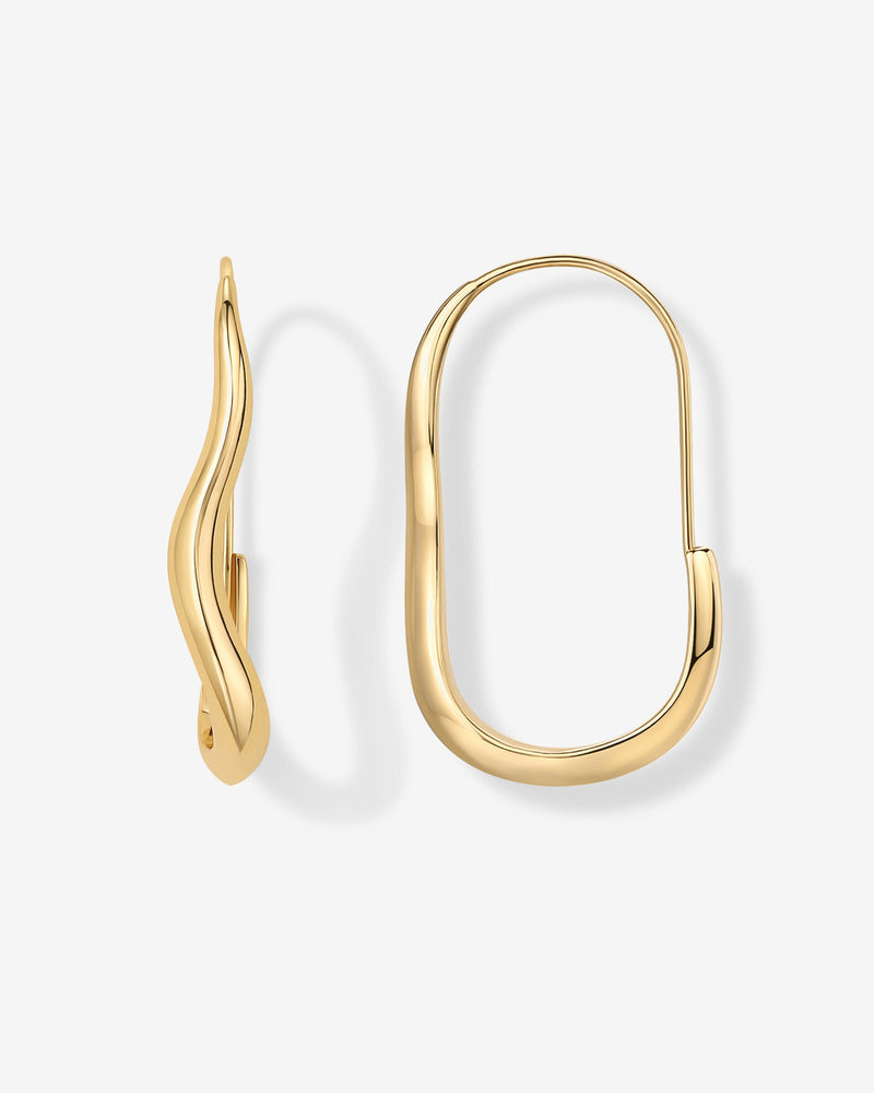 PAVOI - Crete Wavy Hoops