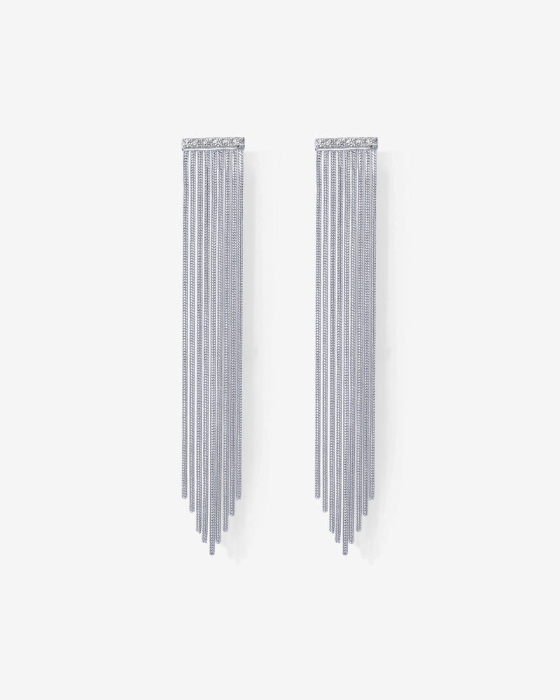 PAVOI - Bar Tassel Earrings