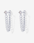 PAVOI - Cubic Zirconia Chained Earrings