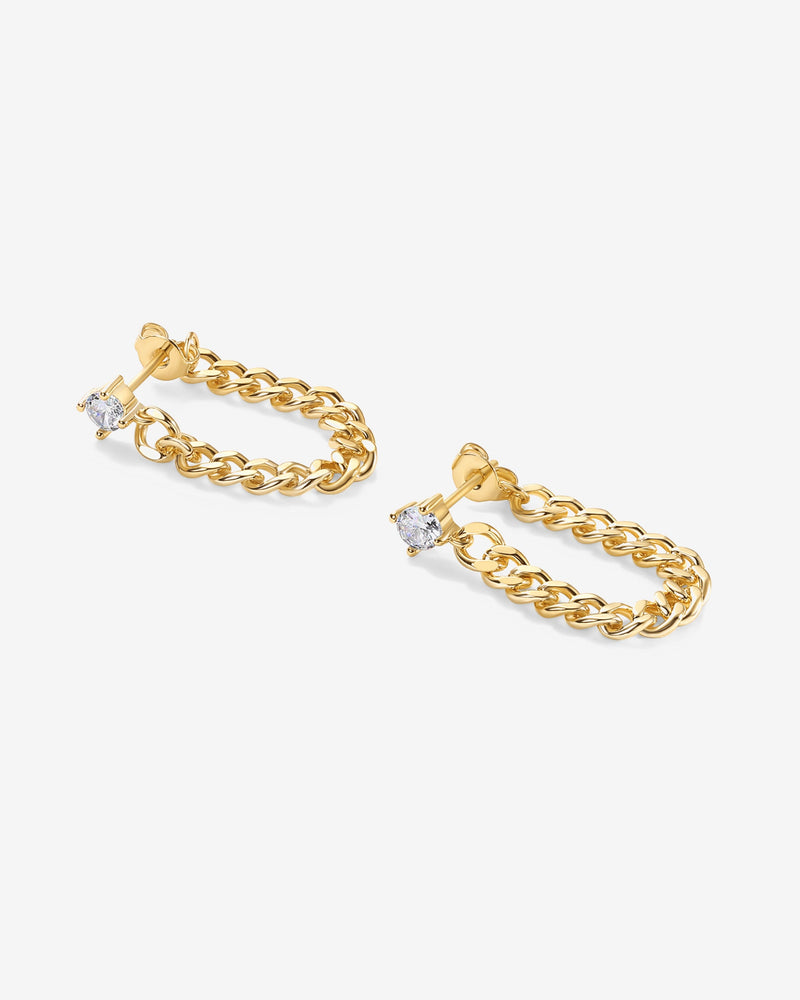 PAVOI - Cubic Zirconia Chained Earrings