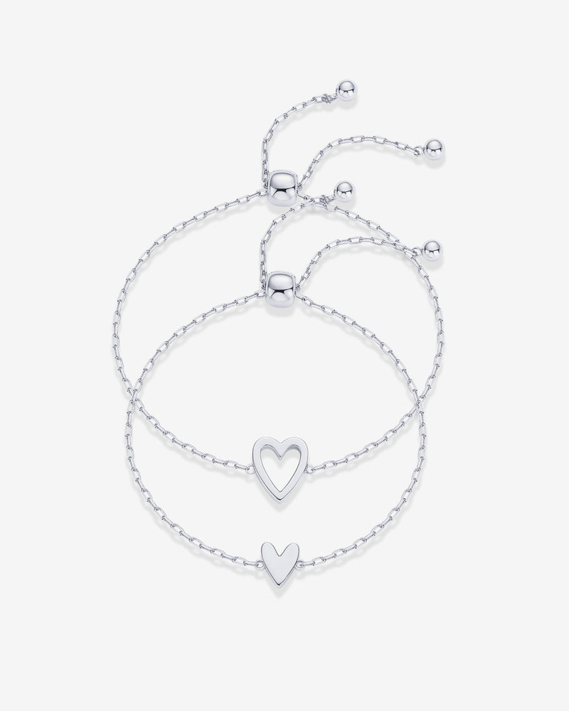 PAVOI - Heart Duo Charm Solitaire