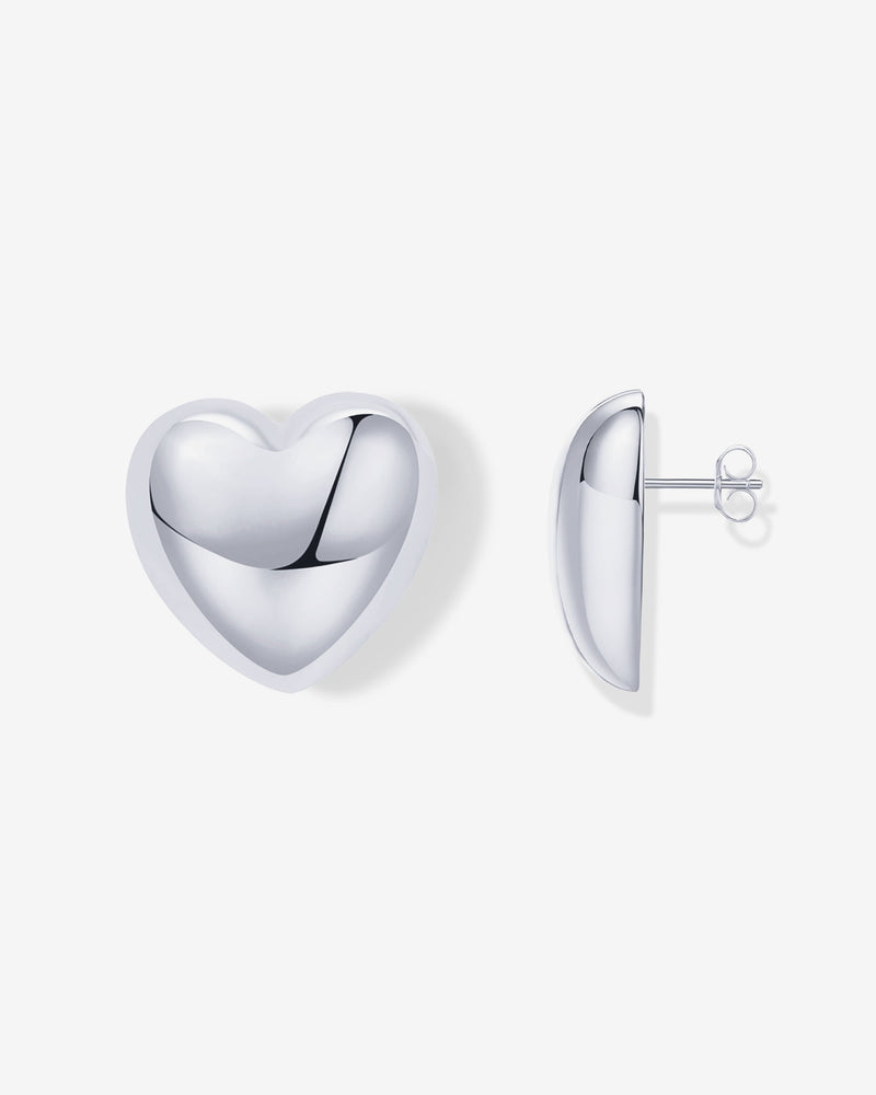 PAVOI - Oversized Heart Stud