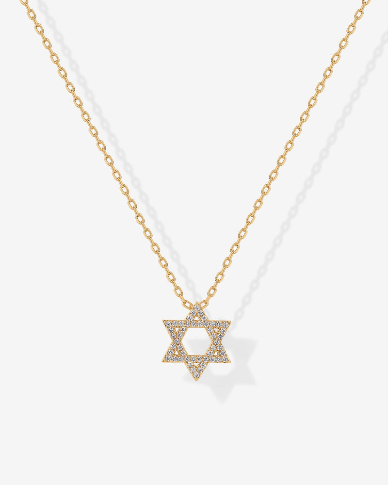 Star of David Pendant Necklace